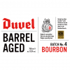 Duvel Barrel Aged (2019) - Batch 4 The Bourbon Edition label