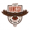 Hawkish Red Tail Ale label