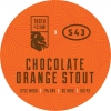 Chocolate Orange Stout label