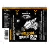 Yellow Space Gun label