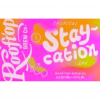 Tropical Staycation label