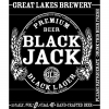 Black Jack Lager  label