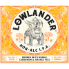 Lowlander Non-Alc I.P.A. label