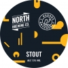 beer label for North X Dugges Stout