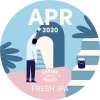 Fresh IPA - APR 20 label