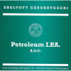 Petroleum I.P.A. label