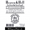 Heaven & Hell Breckenridge Barrel Aged label