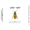 Wasp Trap label