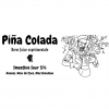 EXPERIMENTAL BREW JUICE - Piña Colada label