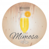 Mimosa label
