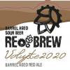 Volupté 2020. Barrel Aged Sour Beer  label