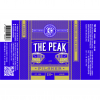 The Peak Pilsner label
