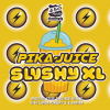 SLUSHY XL Pika-Juice label
