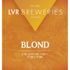 LVR Breweries Blond label