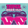 Tropical Beer Hug label