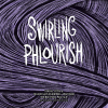Swirling Phlourish label