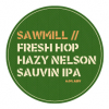 Fresh Hop Hazy Nelson Sauvin IPA label