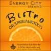 Bistro Orangealicious label