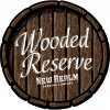 Wooded Reserve: Rum BA Imperial Brown Ale label