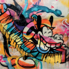 Graffitisthlm - Kaos #8 label