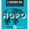 Hopo 2 Rivers IPA label