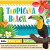 Tropicana Beach label