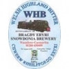 Welsh Highland Bitter (WHB) label