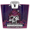 Braaaaaaaains - Blueberry, Black Currant, & Plum Double Fruit Smoothie Sour label