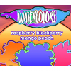 Watercolors Raspberry Blackberry Mango Peach - Double Berliner With Vanilla And Milk Sugar label