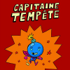 Capitaine Tempête label