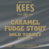 Caramel Fudge Stout Wild Turkey Edition label