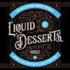 Liquid Desserts 21 - Coconut Iced Frappe With A Shot of Rum Stout label