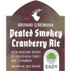 Peated Smokey Cranberry Ale label