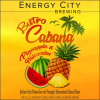 Bistro Cabana Pineapple & Watermelon label