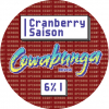 Cranberry Saison label