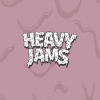 Heavy Jams: Triple Berry Cheesecake label