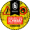 Joking About Your Schwarz Is Against Company Policy label