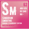 Samarium Banana Strawberry Edition label