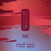 Red IPA label