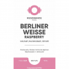 Berliner Weisse. Raspberry label