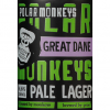 Polar Monkeys Great Dane label