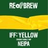 IFF: Yellow. Enigma Single Hop NEIPA label