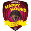 Happy Hound label
