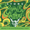 Stone Enjoy By 04.20.23 Hazy IPA label