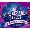 The Beauregarde Effect Blueberry Hazy Pale label