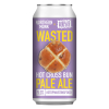 WASTED // HOT CROSS BUN // PALE ALE label