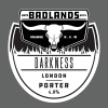 Darkness London Porter label