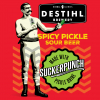 Spicy Pickle Sour Beer label