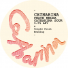 Catharina // Peach Melba label