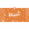 Cheddar Bits label